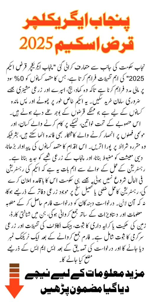Punjab Agriculture Loan Scheme 2025 with 0% Interest To Buy Essential Products Know Details